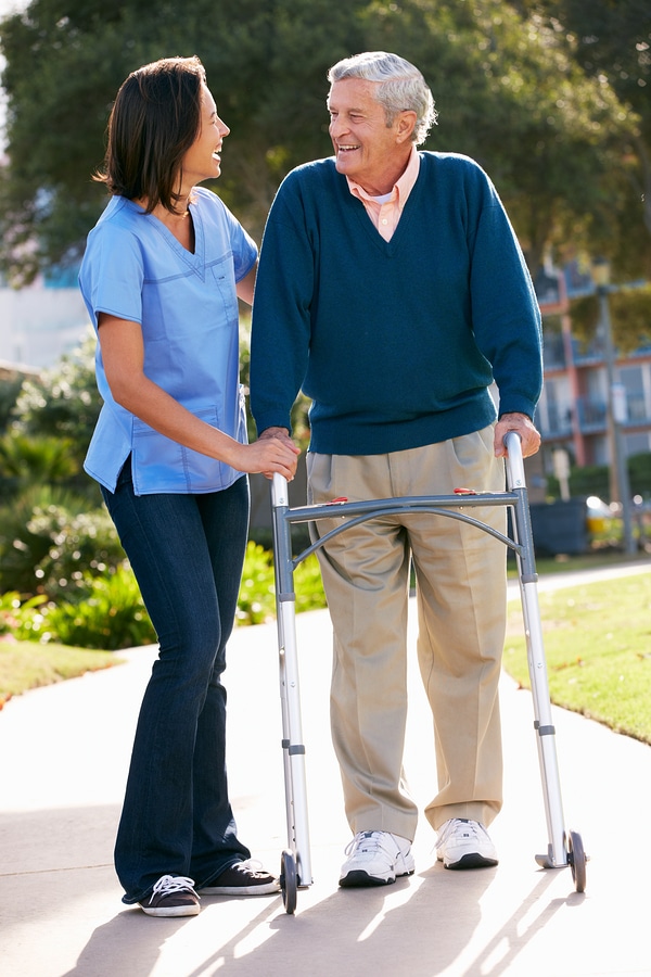 Home care services can help your senior loved one keep moving.